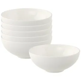 Villeroy & Boch Royal Dessertschale Weiß 6-tlg.