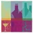 Sander - Geschirrtuch - Bar - Farbe: Aqua/Purple