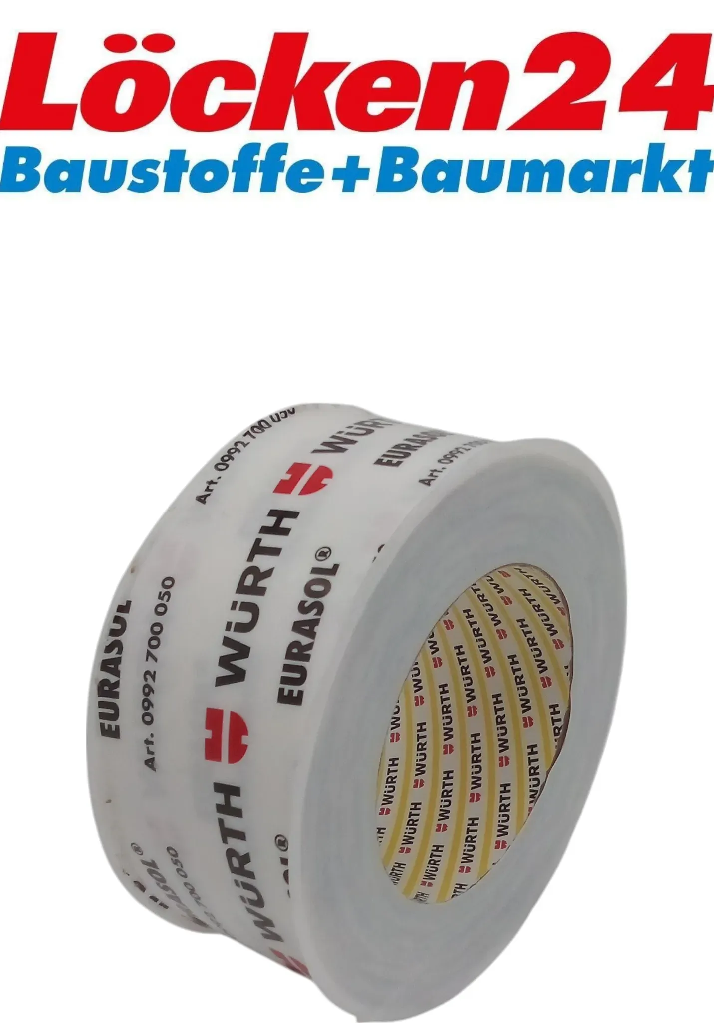 Würth Eurasol 25m Klebeband Folien Dämmung Dampfbremsen Dampfsperrfolien