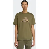 adidas CAMO LOGO GRAFIK grün M
