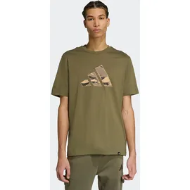 adidas CAMO LOGO GRAFIK grün M