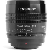 Lensbaby Velvet 56 mm F1,6 Makro schwarz Canon RF