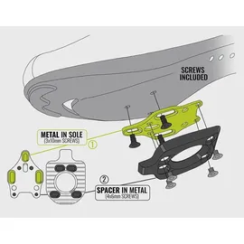 Magped Pedale Road2 titan | schwarz