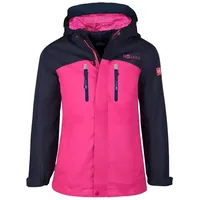 TROLLKIDS Nusfjord Jacke Navy/Magenta 104