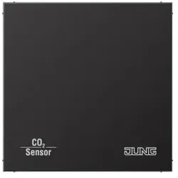 Jung CO2AL2178D KNX CO2-Sensor, Aluminium lackiert, Serie LS, dark