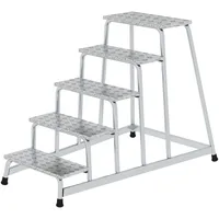 MUNK Aluminium-Arbeitspodest 5 Stufen (50035)