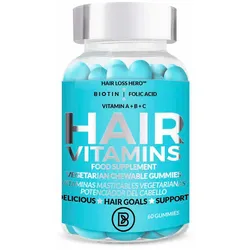 Nahrungsergänzungsmittel Gegen Haarausfall Biovène Gummis (60 Stück)