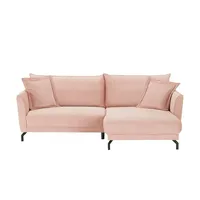 bobb Ecksofa Yolanda ¦ rosa/pink ¦ Maße (cm): B: 257 H: 94 T: 174