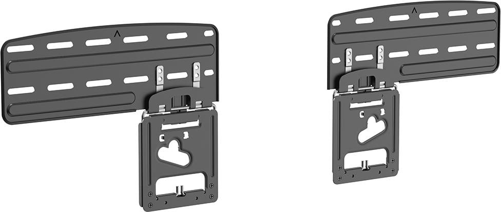 Multibrackets Wandhalter für 85" Samsung Serie Q LED, NEO (Wand, 85", 60 kg), TV Wandhalterung, Schwarz