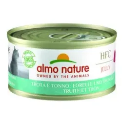 Almo nature HFC Jelly 24x70g Forelle und Thunfisch