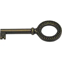 Hettich Buntbart-schlüssel Brüniert 75 X 4 Mm Stahl, Brüniert, 1 Stück Möbelgriffe - Hettich