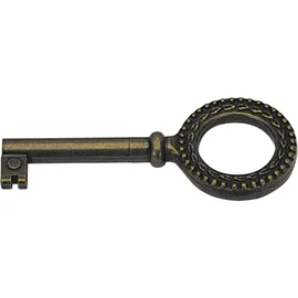 Hettich Buntbart-schlüssel Brüniert 75 X 4 Mm Stahl, Brüniert, 1 Stück Möbelgriffe - Hettich