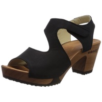 Woody Damen Hannah Holzschuh, Schwarz, 42 EU