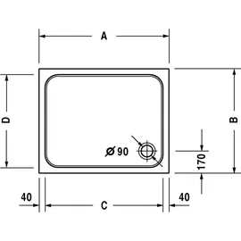 Duravit D-Code 720104000000000