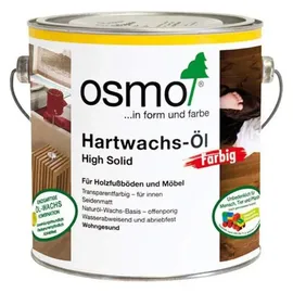 OSMO Hartwachs-Öl Farbig Weiß 2,5 l