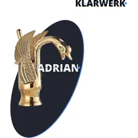 Klarwerk ADRIAN | Design Edelstahl Badarmatur in Schwan Optik