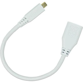 Raspberry Pi Raspberry Pi® HDMI-Adapter [1x HDMI-Stecker D Micro HDMI Adapterkabel (HDMI, 23.50 cm), Data - 1x HDMI-Buchse] 23.5cm Schwarz