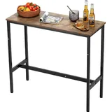 Vevor Bartisch 99,1 x 40,6 x 90,2 cm Braun/Schwarz