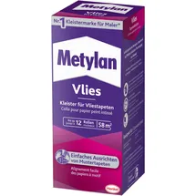 Metylan Vliestapetenkleister 17 cm 360 g Transparent/Weiß
