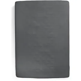 schlafgut Premium Baumwolle 120 x 200 - 130 x 220 cm gray deep