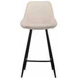 vente-unique Barhocker 2er-Set  - cremefarben