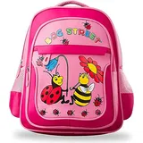Jennifer Jones Leather Bag Street Synthetik pink ca. 35cm breit ca. 26cm hoch | Rosa