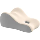 Generisch Sex Kissen für Die Paare, Weich Keilkissen Mit Stützfunktion, Keilkissen Memory Foam, Stabile Ausführung Geeignet für Paare in verschiedenen Positionen zum Sitzen und Liegen (Beige)