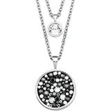 s.Oliver Kette mit Anhänger Edelstahl, silber,