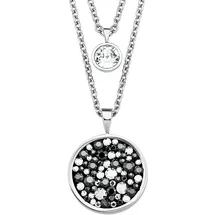 s.Oliver Kette mit Anhänger Edelstahl, silber,