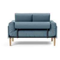 INNOVATION LIVING Schlafsofa Rollo Bow Stoff Light Blue