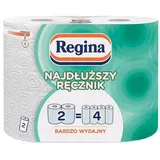 Sarcia.eu Papierhandtuch REGINA Das längste Papierhandtuch 2 Rollen, PZH-Hygienezertifikat