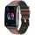 knauermann Neo 2 Band 44 mm Schwarz Lederarmband Braun