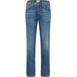 Mustang Tramper Straight Fit Jeans in mittelblauen Used Look-W31 / L32