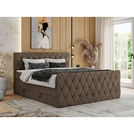 MKS Miren King Duo 140 x 200 cm H4 Braun