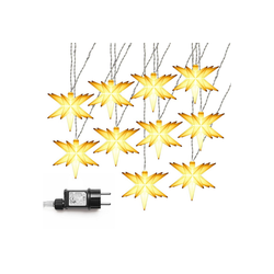 AMARE LED-Lichterkette Lichterkette LED 10er Sternenlichterkette 12 cm