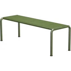 AVANTI Outdoor-Bank 129,5 cm Alu-Olivgrün Olivgrün