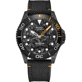 Mido Ocean Star Diver 200C Carbon Limited Edition" M042.431.77.081.00" - Schwarzes Karbonfaser-Zifferblatt,schwarz - 42,5