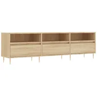 Furnicato TV-Schrank Sonoma-Eiche 150x30x44,5 cm Holzwerkstoff