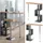 Vicco Bartisch Vincent Anthrazit-Goldkraft Bartresen Stehtisch Tresentisch Bistrotisch Bar