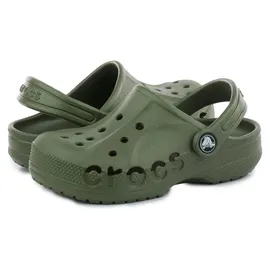 Crocs Baya Clog Kinder, / Junior – Leichte Komfort-Clogs in Army Green 34/35, EU - Grün - 34/35,