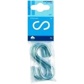 Pösamo Not S-Haken 3,8 mm 4 Stück