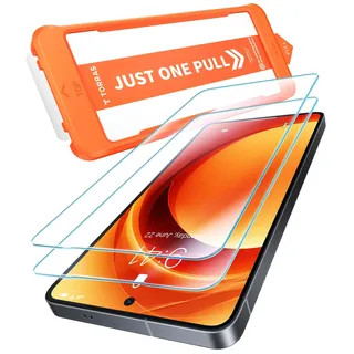 TORRAS für Samsung Galaxy S26 Ultra für Panzerglas [Nr.1 Drop-Schutz] Kratzfest Schutzfolie für Samsung S26 Ultra Folie 9H+ Härte Glas [Full Screen] Anti-Fingerabdruck, Kompatibel mit Hülle, 2 Stück