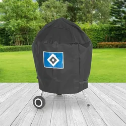 HSV Wetterschutzhaube S - Ø 70 x 90 cm - Schwarz mit Logo