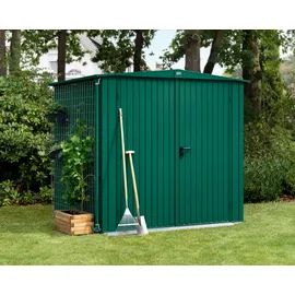 Hörmann Gerätehaus Trend-S 2,58 x 2,48 m Moosgrün