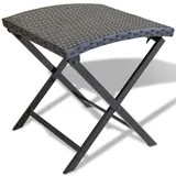 vidaXL Klapphocker 43 x 43 x 43 cm schwarz