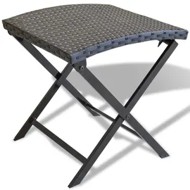 vidaXL Klapphocker 43 x 43 x 43 cm schwarz