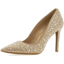 Michael Kors Damen Alina Flex High Pump Décolleté, Goldene Schaufeln, 41 EU