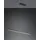 Trio Odio 2-flg. 110 x 150 cm eckig schwarz Metall