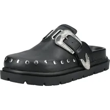Steve Madden Pantoletten Pantoletten Leder - Schwarz - 37