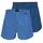 SCHIESSER Herren Web-Boxershorts 2er Pack